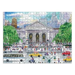 Puzzle 500 pièces :Printemps à la bibliothèque, Michael Storrings - Galison