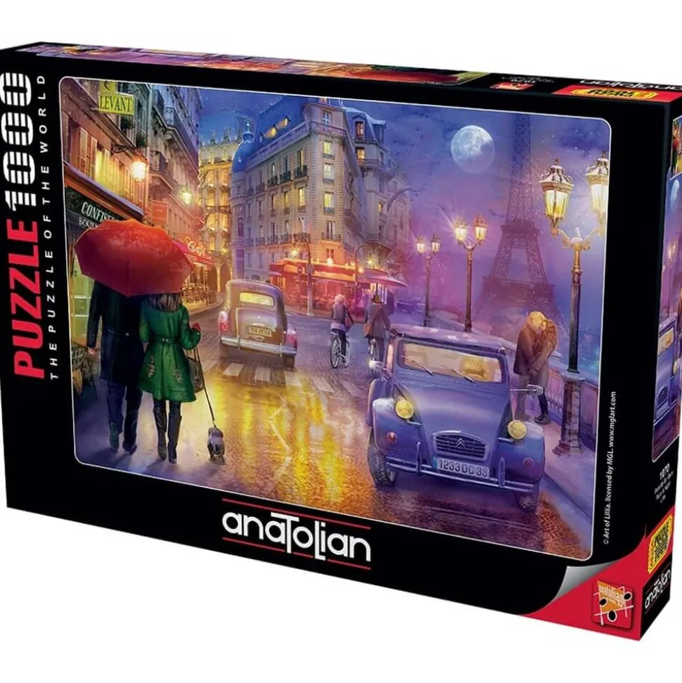 Puzzle 1000 pièces: Une Nuit à Paris, Lilia - Anatolian