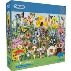 Puzzle 500 pièces XL : Jardin des fées - Gibsons