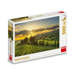 Puzzle 500 pièces XL : Vignobles de la Maremme - Dino
