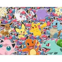 Puzzle 100 pièces XXL : Pokémon : Prêt pour la bataille ! - Ravensburger
