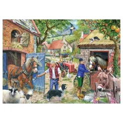 Puzzle 500 pièces XXL : Appletree Lane - The House Of Puzzle