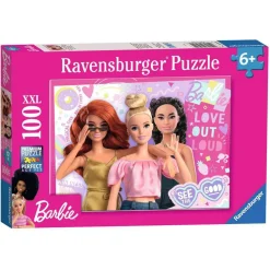 Puzzle 100 pièces XXL : Barbie : Toujours voir le bon côté - Ravensburger