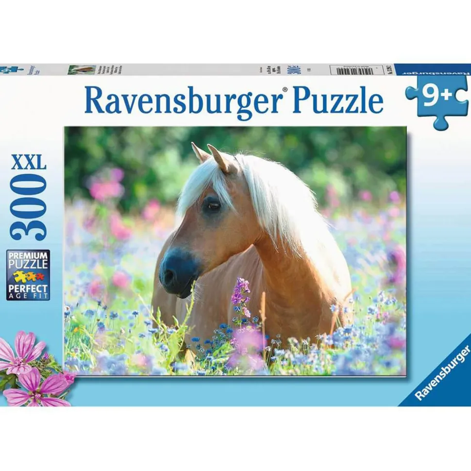 Puzzle 300 pièces XXL : Cheval dans la prairie - Ravensburger
