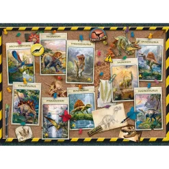 Puzzle 100 pièces XXL : Collection de dinosaures - Ravensburger