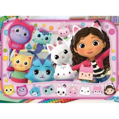 Puzzle 60 pièces XXL : La Maison de Poupée de Gabby - Clementoni