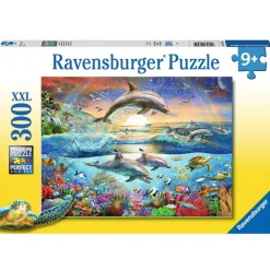 Puzzle 300 pièces XXL : Le paradis des dauphins - Ravensburger