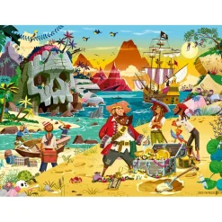 Puzzle 100 pièces XXL : Le trésor des pirates - Ravensburger