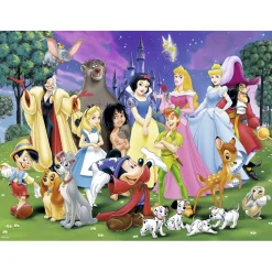 Puzzle 200 pièces XXL : Les grands personnages Disney - Ravensburger
