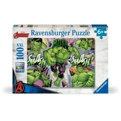 Puzzle 100 pièces XXL : L'incroyable Avenger Hulk - Ravensburger