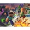 Puzzle 100 pièces XXL : Monstres de Minecraft - Ravensburger