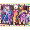 Puzzle 100 pièces XXL : My Little Pony : Aventures entre poneys ! - Ravensburger