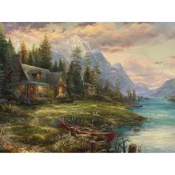 PUZZLE 1000 PIECES : EXCURSION LE JOUR DE LA FETE DES PERES - Schmidt