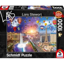 PUZZLE 1000 PIECES : LAS VEGAS - Schmidt