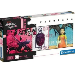 Puzzle 1000 pieces Panorama : Squid Game - Clementoni