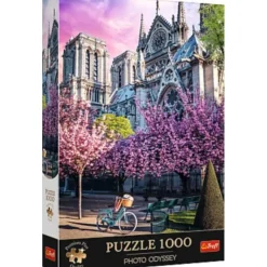 Puzzle 1000 Premium Plus : Cathédrale Notre-Dame de Paris - Trefl