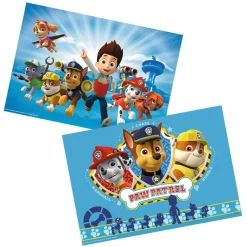 Puzzle 2 x 12 pièces : Pat'Patrouille : Ryder et la Pat'Patrouille - Ravensburger