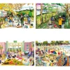 Puzzle 4 x 500 pièces : Une vie de chien - Gibsons