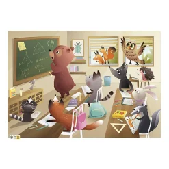 Puzzle 2 x 24 pièces - Vive l'Ecole - Sentosphère