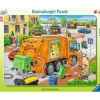 Puzzle cadre 35 pièces : Camion poubelle - Ravensburger
