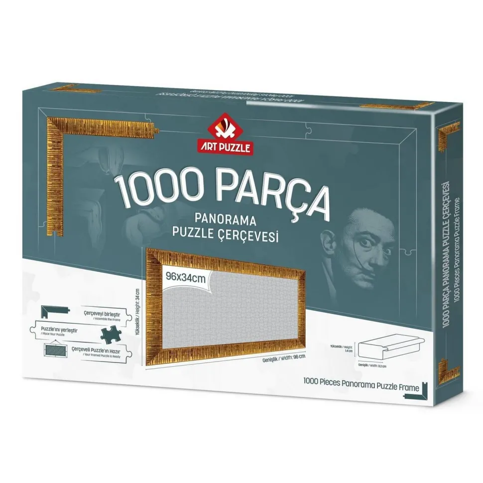Puzzle cadre Panorama 1000 pièces : Or - Art Puzzle