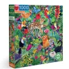 Puzzle carré 1000 pièces : La forêt Amazonienne - Eeboo