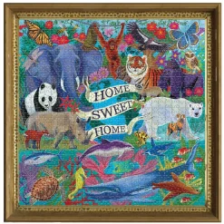 Puzzle carré 1000 pièces : Planète Terre - Eeboo