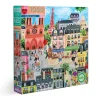 Puzzle carré 1000 pièces : Un jour à Paris - Eeboo