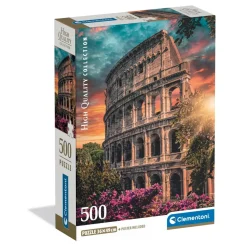 Puzzle Compact 500 pièces : Amphithéâtre Flavien - Clementoni