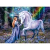 Puzzle Compact 1500 pièces : Anne Stokes : Le bois des jacinthes - Clementoni