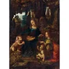 Puzzle Compact 1000 pièces : De Vinci - La Vierge aux Rochers - Clementoni