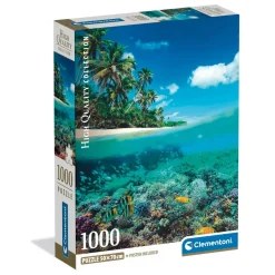 Puzzle Compact 1000 pièces : Le Paradis d'Été - Clementoni