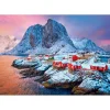 Puzzle Compact 500 pièces : Le village de Hamnoy - Clementoni
