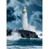 Puzzle Compact 1000 pièces : Phare dans la tempête - Clementoni
