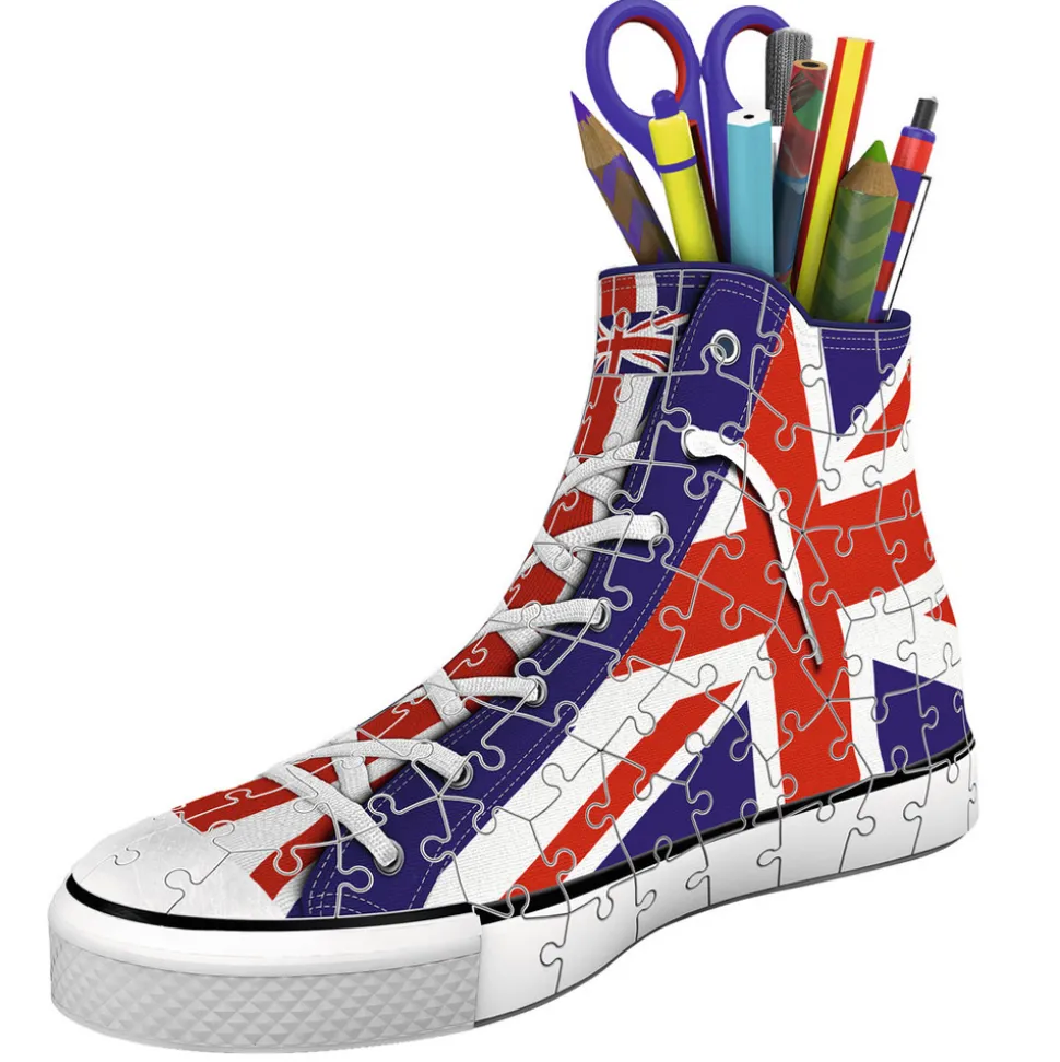 Puzzle 3D 108 pièces : Chaussure Sneaker Union Jack - Ravensburger