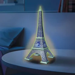 Puzzle 3D 216 pièces - Edition 50 ans : Tour Eiffel Phosphorescente - Ravensburger