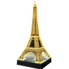 Puzzle 3D 216 pièces : La Tour Eiffel de nuit - Ravensburger