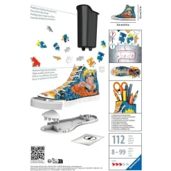 Puzzle 3D 108 pièces sneaker : Naruto - Ravensburger