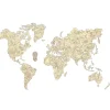 Puzzle 3D : WORLD MAP ANIMALS XXL - Wooden City