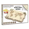 Puzzle 3D : World Map Expedition Series Wo - Wooden City