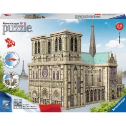 Puzzle 3D de 324 pièces : Notre-Dame de Paris - Ravensburger