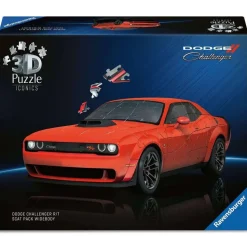 Puzzle 3D Iconics : Dodge Challenger R/T Scat Pack - Ravensburger