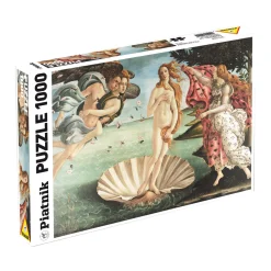 Puzzle d'art 1000 pièces - Boticelli : Naissance de Venus - Piatnik