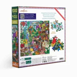 Puzzle de 1000 pièces : La serre de l'alchimiste - Eeboo
