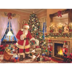 Puzzle de 1000 pièces : Les cadeaux du Père Noël - Mr Broccoli