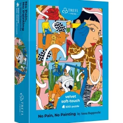 Puzzle de 500 pièces : Unlimited Fit Technology Velvet : No pain, No painting - Trefl Prime