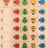 Puzzle de chiffres coccinelle - Eduplay