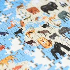 Puzzle éducatif 500 pièces : Animaux - Poppik