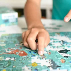 Puzzle éducatif 500 pièces : Océans - Poppik