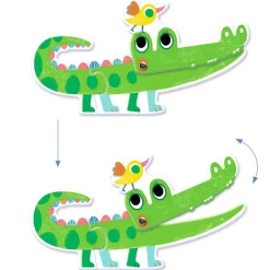 Puzzle Duo : Articulo Animaux - Djeco